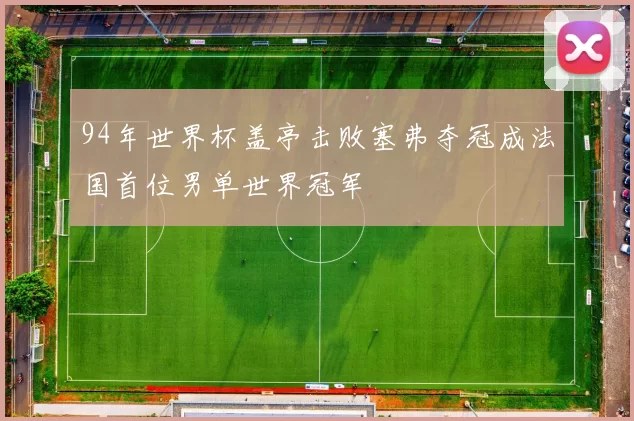 94年世界杯盖亭击败塞弗夺冠成法国首位男单世界冠军